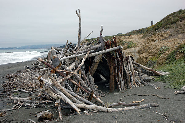 Beachcombing on Moonstone Beach 001.JPG